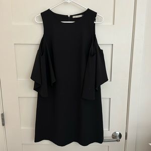 Alice + Olivia Black Mini Dress